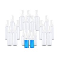 Clear 100ml(3.4oz) Refillable Sprayer Bottles Fine Mist Spray Bottle Container for Essential Oils, Travel, Perfumes