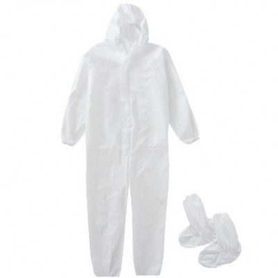 PP60g Disposable White Adult Coverall