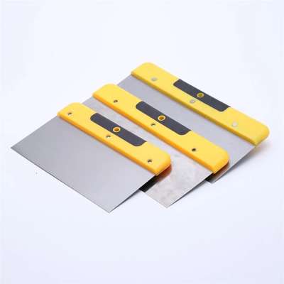 Double color plastic handle scraper putty knife trowels hardware tool cutter scraper